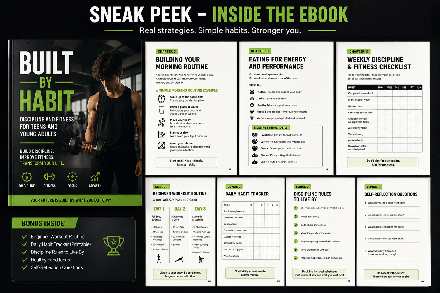 Built by Habit: Discipline and Fitness for Teens and Young Adults