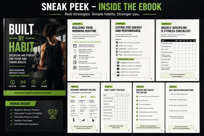 Built by Habit: Discipline and Fitness for Teens and Young Adults