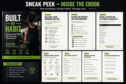 Built by Habit: Discipline and Fitness for Teens and Young Adults